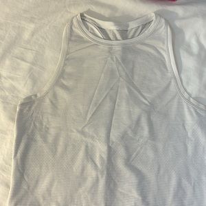 Lululemon Size 4 White Tank Top